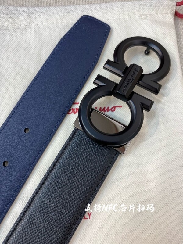 블링크,페라가모 Ferragamo 클래식 모던 남성 벨트 3.4cm
