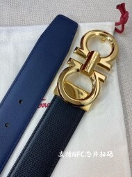 페라가모 Ferragamo 클래식 모던 남성 벨트 3.4cm