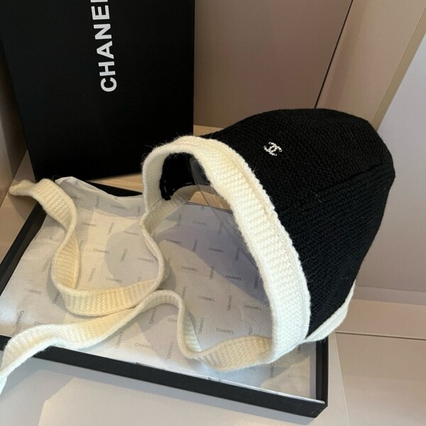 위핑,샤넬 CHANEL 모던 심플 캐주얼 귀달이 비니