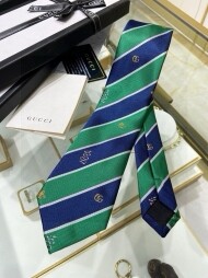 구찌 GUCCI 로고 패턴 클래식 모던 캐주얼 넥타이