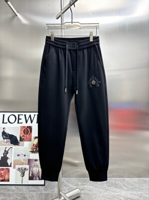 크롬하츠 Chrome Hearts 로고 모던 캐주얼 트레이닝 바지