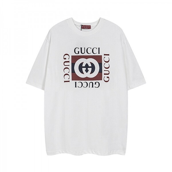 위핑,구찌 GUCCI 트렌디 캐주얼 반팔티셔츠 남녀공용