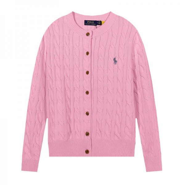 위핑,폴로 랄프로렌 POLO RALPH LAUREN 로고 자수 모던 캐주얼 니트 카디건