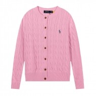 폴로 랄프로렌 POLO RALPH LAUREN 로고 자수 모던 캐주얼 니트 카디건