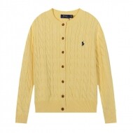 폴로 랄프로렌 POLO RALPH LAUREN 로고 자수 모던 캐주얼 니트 카디건