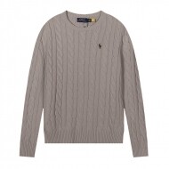 폴로 랄프로렌 POLO RALPH LAUREN 로고 자수 모던 캐주얼 니트