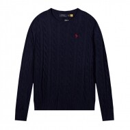 폴로 랄프로렌 POLO RALPH LAUREN 로고 자수 모던 캐주얼 니트
