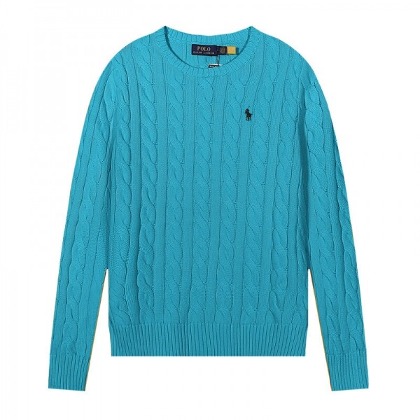 위핑,폴로 랄프로렌 POLO RALPH LAUREN 로고 자수 모던 캐주얼 니트