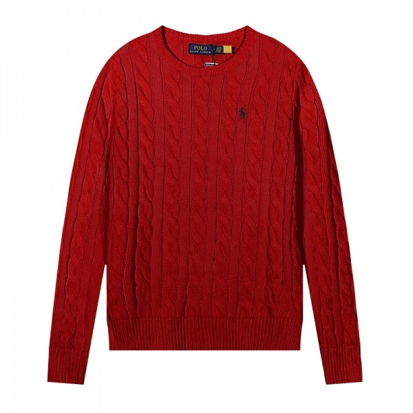 위핑,폴로 랄프로렌 POLO RALPH LAUREN 로고 자수 모던 캐주얼 니트