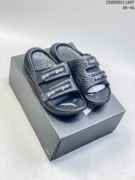 호카 HOKA ONE ONE 미끄럼 방지, 내마모성, 가볍고 통기성이 좋은 편안한 스포츠 플랫 고무 밑창 슬리퍼