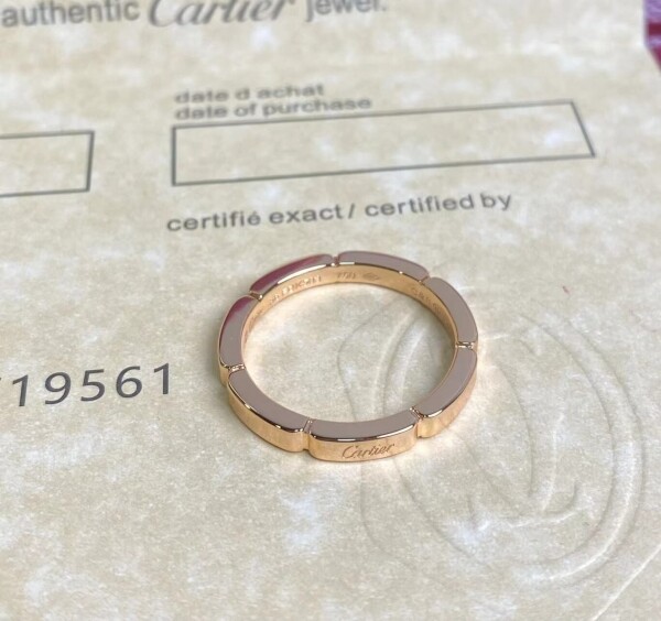 위핑,까르띠에 Cartier 로고 클래식 심플 솔리드 컬러 커플링
