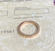까르띠에 Cartier 로고 클래식 심플 솔리드 컬러 커플링