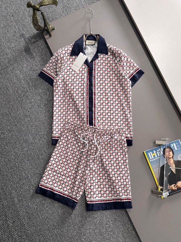 위핑,구찌 GUCCI 클래식 로고 디자인 전체 인쇄 세트