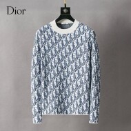 디올 DIOR 로고 자카드 스타일리시 캐주얼 니트 스웨터