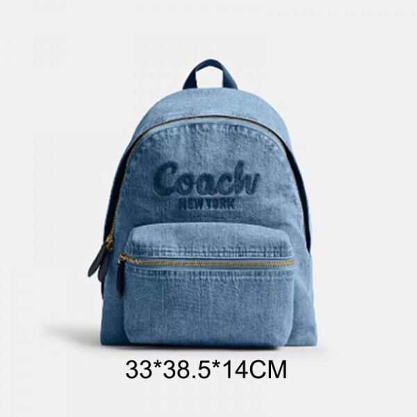 위핑,코치 카고토트 캔버스백팩 데님책가방 남녀가방 CAT43-B4IN