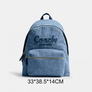 코치 카고토트 캔버스백팩 데님책가방 남녀가방 CAT43-B4IN