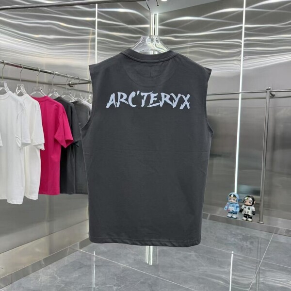 위핑,아크테릭스 ARC TERYX 패션 로고 프린트 캐주얼 베스트 티셔츠