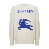 버버리 BURBERRY 워호스 자카드 캐주얼 니트 스웨터