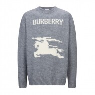 버버리 BURBERRY 워호스 자카드 캐주얼 니트 스웨터