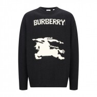 버버리 BURBERRY 워호스 자카드 캐주얼 니트 스웨터