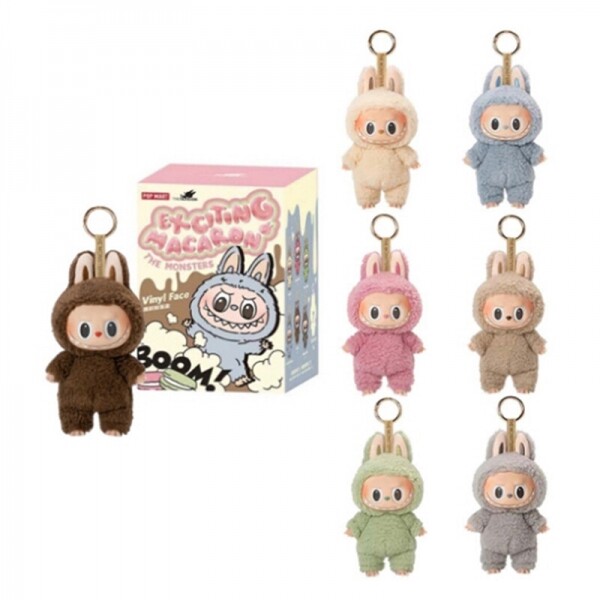 위핑,팝마트 라부부 테이스티 마카롱 1세대 시크릿 밤코코아 키링 팝마트 POPMART LABUBU