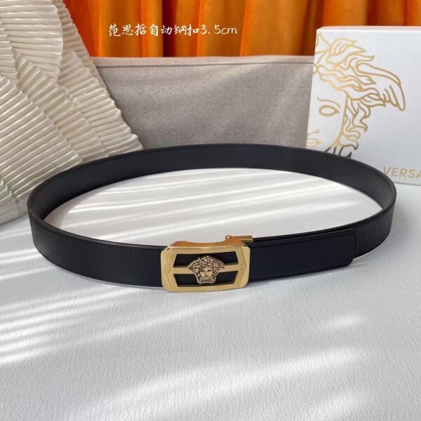 위핑,베르사체 Versace 캐주얼 빈티지 남성 벨트 3.5cm