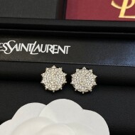 생로랑 Saint Laurent 로고 클래식 패션 올매치 이어링