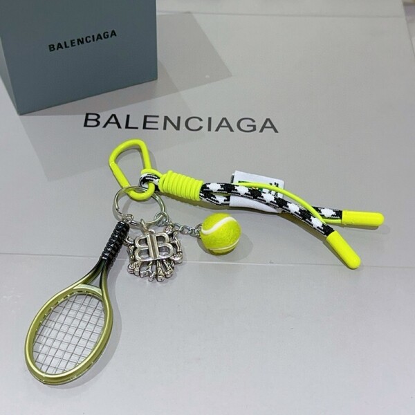 위핑,발렌시아가 BALENCIAGA 배드민턴 라켓 펜던트 패션 키링