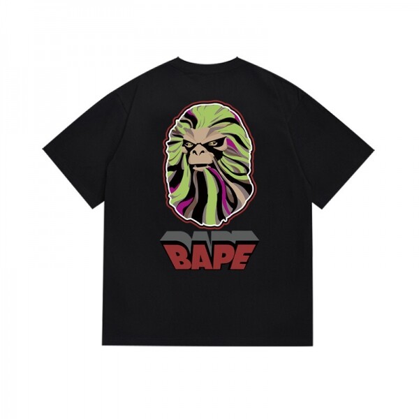 위핑,베이프 BAPE 커플 프린팅 모던 반팔 티