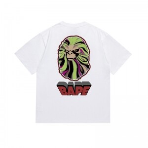 베이프 BAPE 커플 프린팅 모던 반팔 티