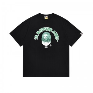베이프 BAPE X GUNNA 레터링 프린트 모던 반팔 티