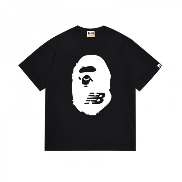 위핑,베이프 BAPE 레터링 프린트 커플 반팔 티