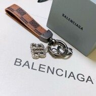 발렌시아가 BALENCIAGA 트렌디한 심플 참장식 키 링