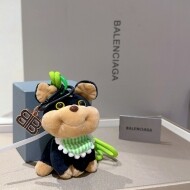 발렌시아가 BALENCIAGA 모던 뽀글이 강아지 키 링