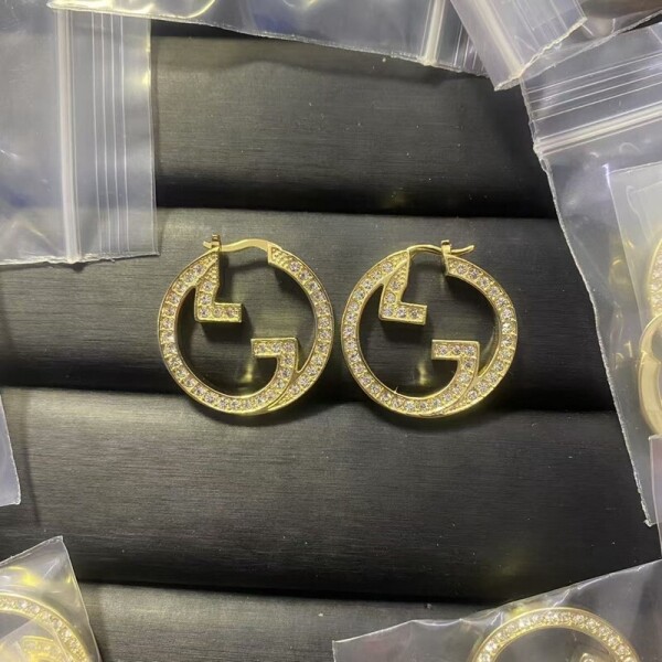 위핑,구찌 GUCCI 모던 클래식 캐주얼 심플 이어링