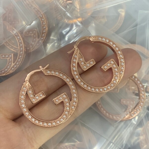 위핑,구찌 GUCCI 모던 클래식 캐주얼 심플 이어링
