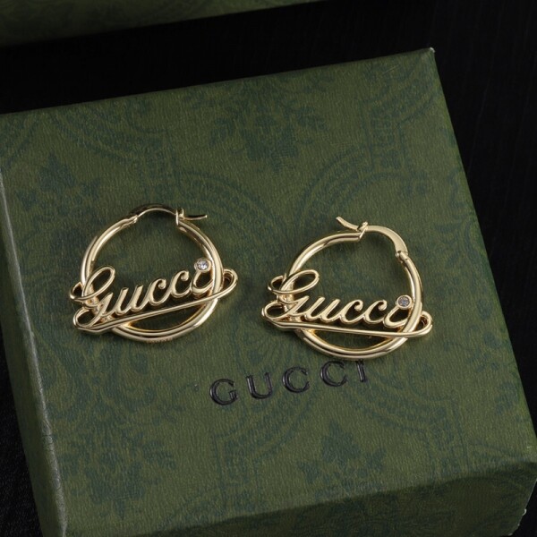 위핑,구찌 GUCCI 모던 클래식 캐주얼 심플 이어링
