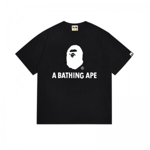 베이프 BAPE 클래식 레터링 프린트 캐주얼 반팔 티