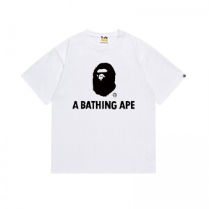 베이프 BAPE 클래식 레터링 프린트 캐주얼 반팔 티
