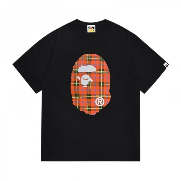 위핑,베이프 BAPE 패션 프린트 커플 반팔 티