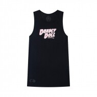 크롬하츠 Chrome Hearts 블랙 소녀 만화 나시 스커트