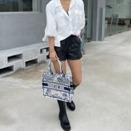 디올 블루 어라운드 더월드 북토트(스몰)