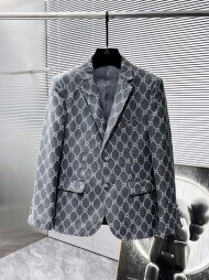 구찌 GUCCI 패션 프린트 남자 정장 코트