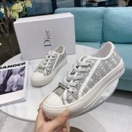 디올 워크앤 자수 스니커즈 그레이