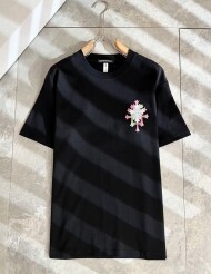 크롬하츠 Chrome Hearts 로고 트렌디 캐주얼 반팔티셔츠 유니