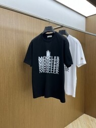 몽클레르 MONCLER 캐주얼 프린트 로고 남성 반팔 티