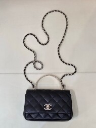 샤넬 CHANEL coco crush handle 모던 체인 토트 숄더백
