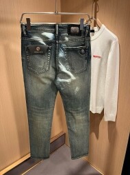 베르사체 Versace 댄디 남자 청바지 롱