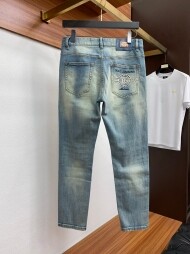 돌체앤가바나 Dolce & Gabbana 자수 로고 남성 청바지 롱