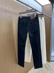 버버리 BURBERRY 자수 로고 남성 청바지 롱
